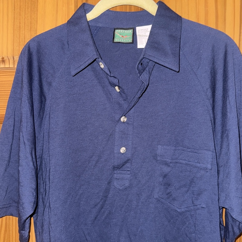 Vintage Jantzen Classics navy blue Men’s polo size large